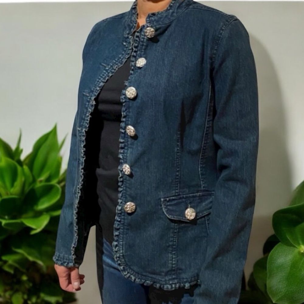 Baccini Blue Jean Jacket - S - Great Condition